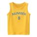 ZHAGHMIN Long Sleeve Shirts for Boys 8-12 Toddler Kids Baby Boys Girls Letter Number 8 Sleeveless Crewneck Vest T Shirts Tops Tee Clothes for Children Thermal Shirt Big Boys Shirt Long Sleeve Fruit