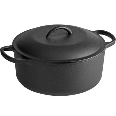 Valor 7 Qt. Pre-Seasoned Cast Iron Dutch Oven