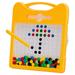 Magnetic Drawing Board & Toddlers 3-5 Years Magnetic Board with Colourful Beads and Drawing Stylus