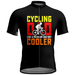 Road Bike Jersey for Men Short Sleeve with Zip Pocket Lightweight Men Cycling Tops Short Sleeve