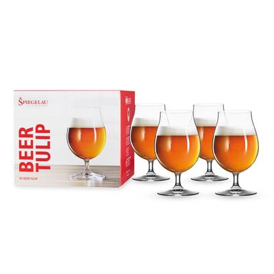 15.5 Oz Beer Tulip Glass (Set Of 4) by Spiegelau in Clear