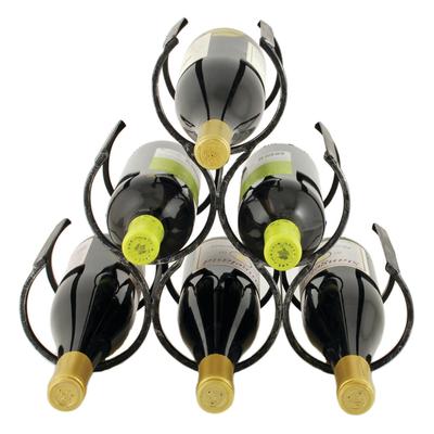 Wine Shrine Metal Bottle Holder by Twine in Metall...