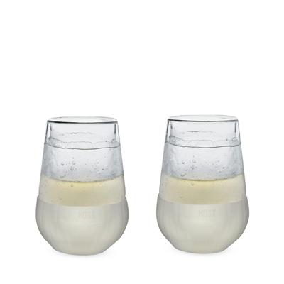 Glass Freeze Wine Glass (Set Of Two) By by HOST in...