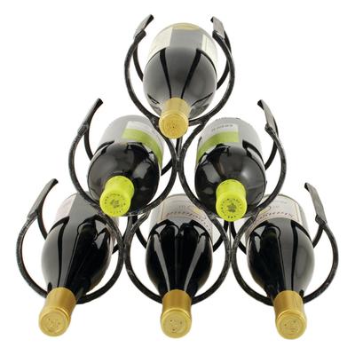 Wine Shrine Metal Bottle Holder by Twine in Metallic