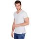 T-Shirt TRIGEMA "TRIGEMA V-Shirt Slim Fit" Gr. XL, weiß Herren Shirts Sport