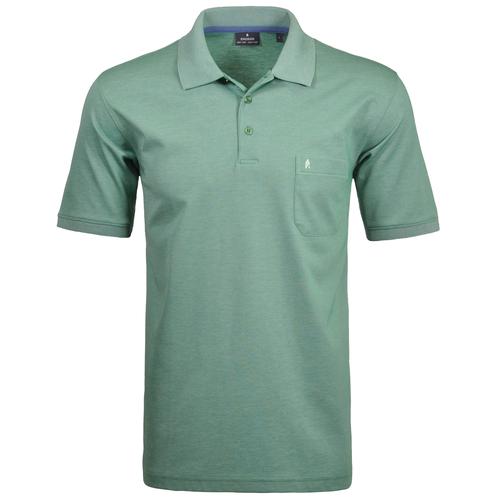 Poloshirt RAGMAN Gr. 5XL, grün (minze, 385) Herren Shirts Kurzarm