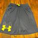 Under Armour Bottoms | Boy’s Under Armour Grey/Purple Shorts In Excellent Condition. | Color: Gray/Purple | Size: Lb