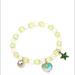 Disney Jewelry | Disney Store Tinker Bell Stretch Bracelet | Color: Green | Size: Os