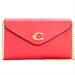 Coach Bags | Brand New Coach Superior Pebble Leather Cross Body Tammie Clutch | Color: Gold/Pink | Size: Os