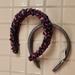 J. Crew Accessories | J. Crew Girls Hair Bands | Color: Purple/Silver | Size: Osbb