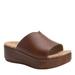 Alegria Triniti - Womens Euro 40 US 9.5 - 10 Brown Sandal Medium