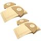 Vhbw - 20 Paper Dust Bags compatible with Hoover Org. Gr. h 33, Org. Gr. h 34, s 4125 Dry 15, s 5125 Aqua 15, s 5135 Vacuum Cleaner, brown