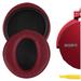 Geekria QuickFit Replacement Ear Pads for SONY MDR-XB950BT MDR-XB950B1 MDR-XB950/H Headphones Ear Cushions Headset Earpads Ear Cups Cover Repair Parts (Dark Red)