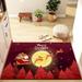 Indoor Doormat Snow Decor Kitchen Rug Let It Snow Christmas Winter Holiday Party Floor Mat Home Kitchen Christmas Decoration 15.7X23.6
