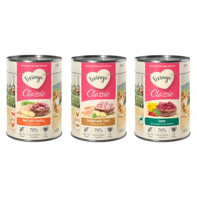 Feringa Classic Mixpaket 3: Wild, Rind & Geflügel, Huhn & Forelle