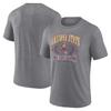 Men's Fanatics Branded Heather Gray Arizona State Sun Devils Laurel Original Throwback T-Shirt