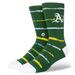 Men's Stance Oakland Athletics Chalk Crew Socks