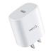Cellet Wall Charger for Samsung Galaxy A14 5G - UL Certified Safe & Fast Charging PD (Power Delivery) USB Type-C (USB-C Port) Home Travel Power Adapter - White