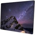 Square Gaming Mouse Pad Night Starry Mouse Pad Unique Design Anti-Slip Rubber Base Mouse Pad for Desktop Computer and Laptop Mouse Pad