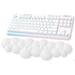ATTACK SHARK Gaming Keyboard Cloud Wrist Rest Pad Memory Foam Keyboard Palm Rest Ergonomic Hand Rest Support for Computer Keyboard Laptop Mac Cute Desk Lightweight for Easy Typing Pain Relief-White