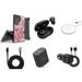 BC Armor Case for Galaxy S23+ Plus Bundle with Heavy Duty Belt Holster Case (Cherry Blossom) Earbuds Wireless Charger Car Charger Wall Charger Digital USB-C Cable