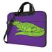 Green Crocodile Laptop Bag 14 inch Laptop or Tablet Business Casual Laptop Bag