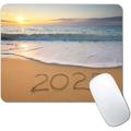 Sunset in 2022 Mouse Pad Sea Beach Mouse Pad Sea Wave Mouse Pad Mouse Mat Square Waterproof Mouse Pad Non Slip Rubber Base MousePads for Office Laptop 9.5 x7.9 x0.12 Inch