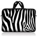 LSS 12.3 inch Laptop Sleeve Bag Carrying Case with Handle for 11 11.6 12 Apple MacBook Acer Dell Hp Sony Zebra Print