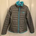 The North Face Jackets & Coats | Girls The North Face Jacket | Color: Blue/Silver | Size: Xsg