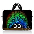 LSS 10.2 inch Laptop Sleeve Bag Carrying Case Pouch with Handle for 8 8.9 9 10 10.2 Apple MacBook Acer Asus Dell Hedgehog