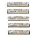 5X DDR2 4GB Ram Memory 667Mhz PC2 5300F 240 Pins 1.8V FB DIMM with Cooling Vest for AMD Desktop Memory Ram