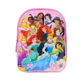 Disney Accessories | Disney Princesses Backpack 15" Mulan Ariel Mulan Belle Jasmine Girls Kids Pink | Color: Pink | Size: Osbb