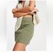 Free People Skirts | Free People Modern Femme Olive Green Mini Skirt | Color: Green | Size: 0