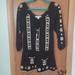 Anthropologie Tops | Anthropologie Lilka Black & White Embroidered Tunic Top Shirt Sz Xs | Color: Black/White | Size: Xs