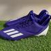 Adidas Shoes | Adidas Mens Adizero Scorch Football Cleats Purple White Lace Up Fx4253 Size 15 | Color: Purple/White | Size: 15