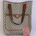 Gucci Bags | Gucci Plus Gg Web Shopper Tote | Color: Tan | Size: Os