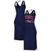 Women's G-III 4Her by Carl Banks Navy New England Patriots Training V-Neck Maxi Dress