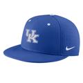 Men's Nike Royal Kentucky Wildcats Aero True Baseball Performance Fitted Hat