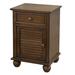 Besthom 1 - Drawer Nightstand Wood in Brown | 30 H x 20 W x 17 D in | Wayfair BH-1137-0158