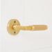 Explore Hardware St. Tropez Solid Brass Door Lever | 2 H x 3 W in | Wayfair AHI63020