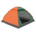 MoNiBloom 2 Person Backpacking Tent w/ Skylight, Dome Tent w/ Removable Rain Fly for Family Mountaineering Fiberglass in Orange | Wayfair