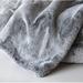 Latitude Run® Claton Bed Faux Fur Blanket Faux Fur in Gray | 60 W in | Wayfair 922164AAFEAE4E529BC1659925D0E2B3