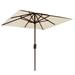 Arlmont & Co. Nahlani 6' Square Market Umbrella in White | 105.6 H x 72 W x 72 D in | Wayfair AB08846CA7124F68869B331E42253F2F