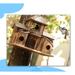 Tucker Murphy Pet™ Cully 4.6 in x 5.5 in x 3.5 in Birdhouse Wood in Brown | 9.2 H x 11 W x 7 D in | Wayfair 22006180DCCC4FABBA27EB3F7C1093A2