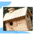 August Grove® Antrell 11 in x 10 in x 8 in Birdhouse Wood in Brown | 11 H x 10 W x 7.5 D in | Wayfair EDA027ABBEBE4047AC20AFC0546F4F78