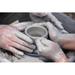 Ebern Designs Ceramic Pot by Destillat - Wrapped Canvas Photograph Canvas in White | 24 H x 36 W x 1.25 D in | Wayfair