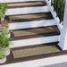 Brown 0.25 x 30 W in Stair Treads - Matterly WaterHog Lattice 8.5 in. x 30 in. Indoor Outdoor Stair Treads Polyester | 0.25 H x 30 W in | Wayfair