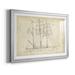 Longshore Tides Sailboat Blueprint I - Picture Frame Print Paper, Solid Wood in Gray | 18.5 H x 24.5 W x 1 D in | Wayfair