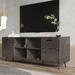 Loon Peak® Dymph TV Stand for TVs up to 78" Wood in Gray | 27.56 H x 78.74 W x 15.75 D in | Wayfair 255460C689ED497384CC8C228F9488BA