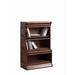 Wildon Home® Sewell 52" H x 33" W Solid Wood Standard Bookcase Wood in Brown | 52 H x 33 W x 16 D in | Wayfair DE52E727015D4163A37421A941861209